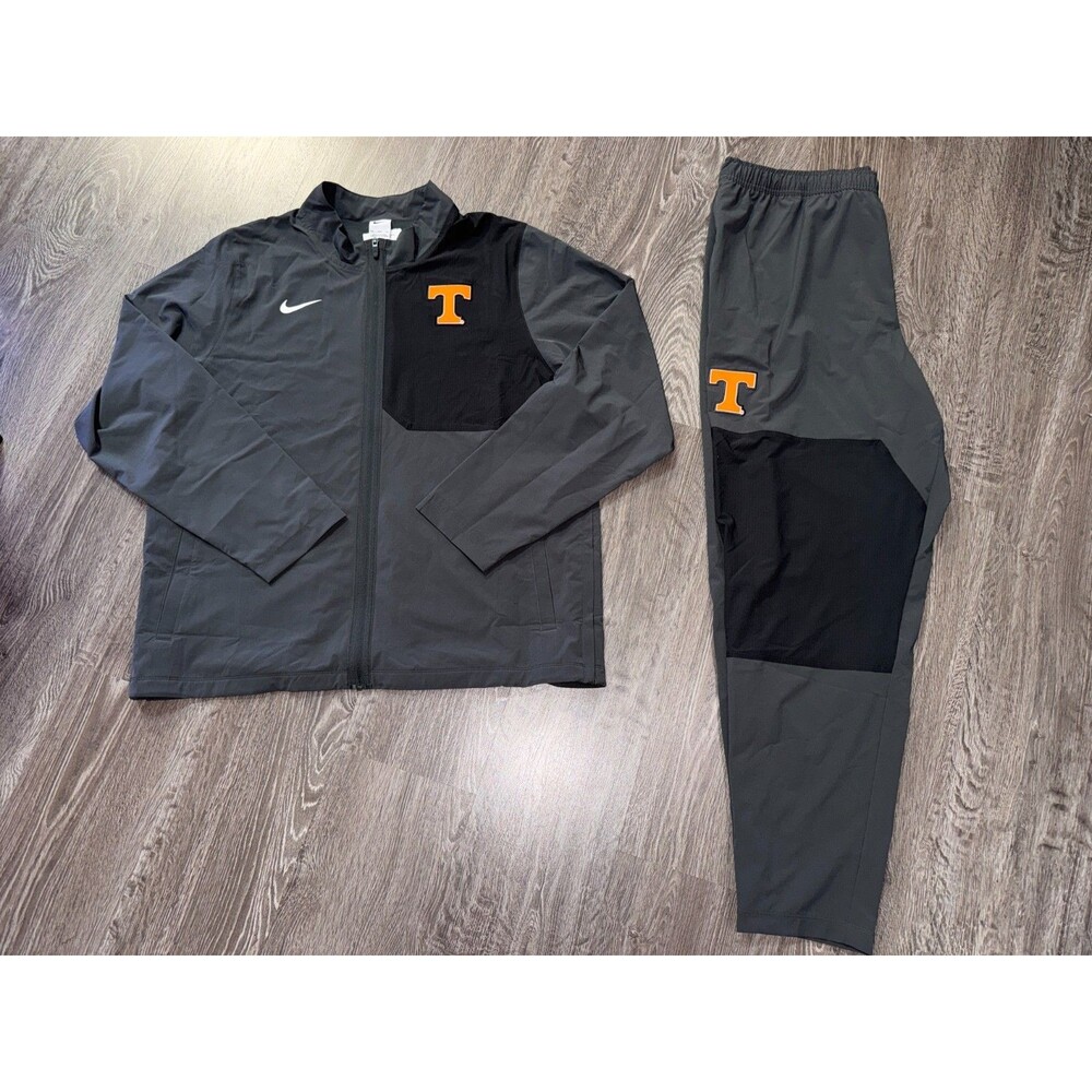 Men 2XL Nike Tennessee Volunteers Team Issued PE Woven Tracksuit Jacket & Pants